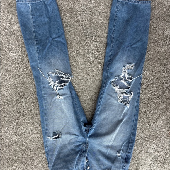 Cello Distressed Blue Jeans - Picture 1 of 2